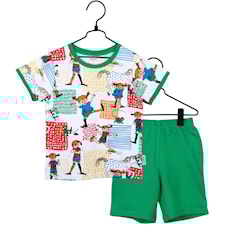 Pyjamas Villekulla, strl 110, Pippi Långstrump