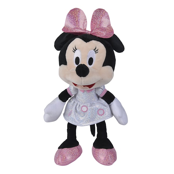 Disney Minni Mus Kosedyr 100-årsjubileum Sparkley 28 cm -  Kosedyr