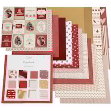 Designpapir i blokk, str. 30,5x30,5 cm, 50 sider, , 50ark