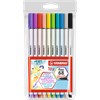 Pen 68 Brush 10/fp Vannløselige Stabilo