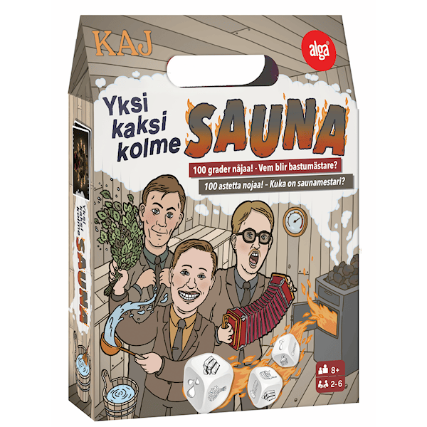 Kaj - yksi kaksi kolme Sauna Festspel, Alga (SE/FI)
