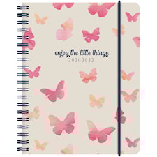 Kalender A6 Butterfly 2021/2022 Almanacksförlaget