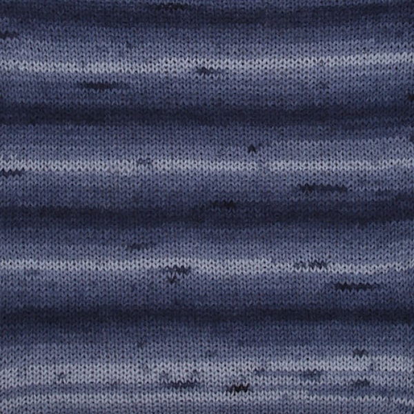 Fabel Print Garn Ullmix 50 g Deep ocean (917) Drops