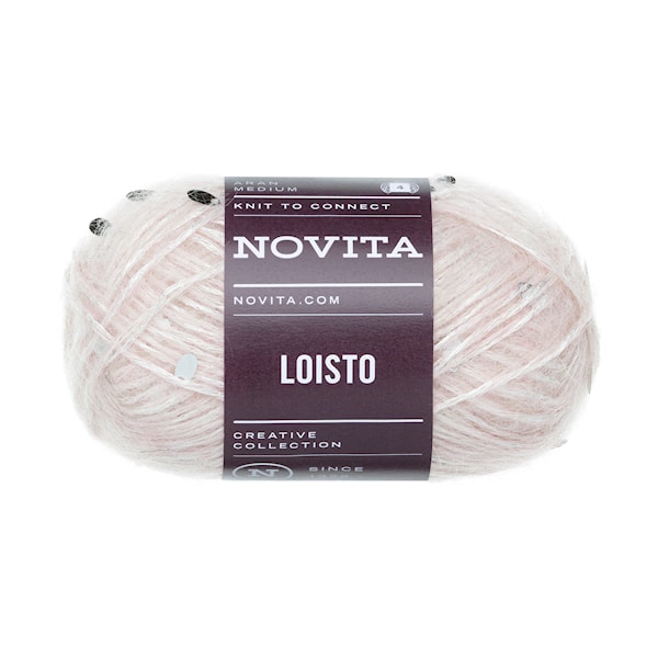 Loisto Paljettgarn 50g Fortryllelse 5011 Novita