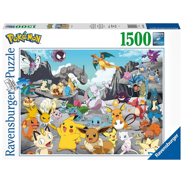 Pokémon Classics Pussel 1500 bitar Ravensburger