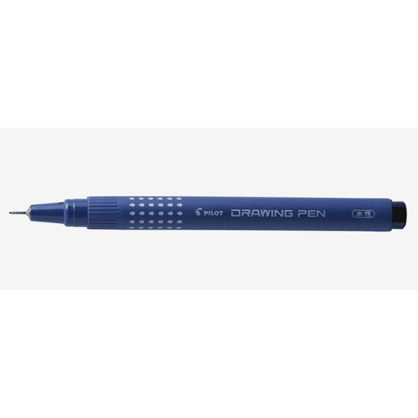 Fiberpenna 0,05mm Svart Pilot