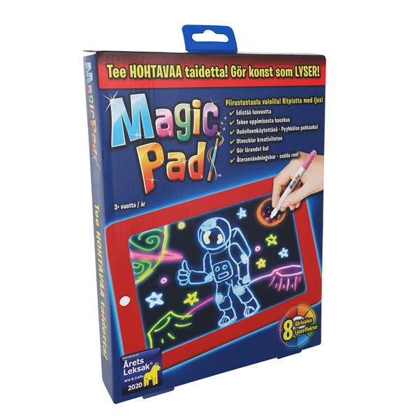 Magic Pad Ritplatta Med Ljus 20x27x4 cm