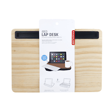 iBed Lap Desk Wood Kikkerland