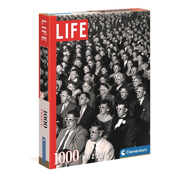 Puslespill 1000 Life in 3D