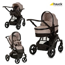 Barnvagnspaket Maxan 4 Plus Trioset, Sand Melange, Hauck