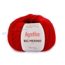 Big Merino Garn 100 g Red 4 Katia