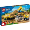 Anleggsmaskiner og kran med rivningskule LEGO®  City (60391)
