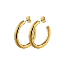 Dyrberg/Kern Cirkula Shiny Gold Örhängen