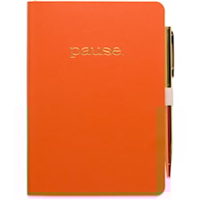 Notatbok Takknemlighet Oransje med Inspirasjon, 196 sider, Designworks