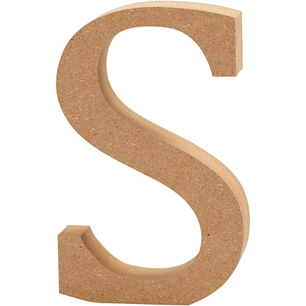 Creativ Company Letter S MDF 13cm 1pc.