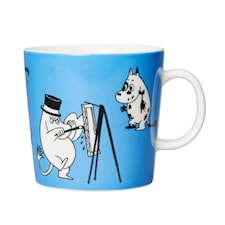 Arabia Mumin Mugg 40cl Blå