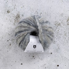 Fin Mohair Silk Multi Garn 25 g Seal Pup 551 Järbo