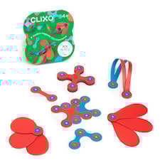 Itsy Pakke 18 Deler Flamingo/Turkis Clixo