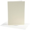 Kort och Kuvert Off-White 10,5x15 cm 10-pack