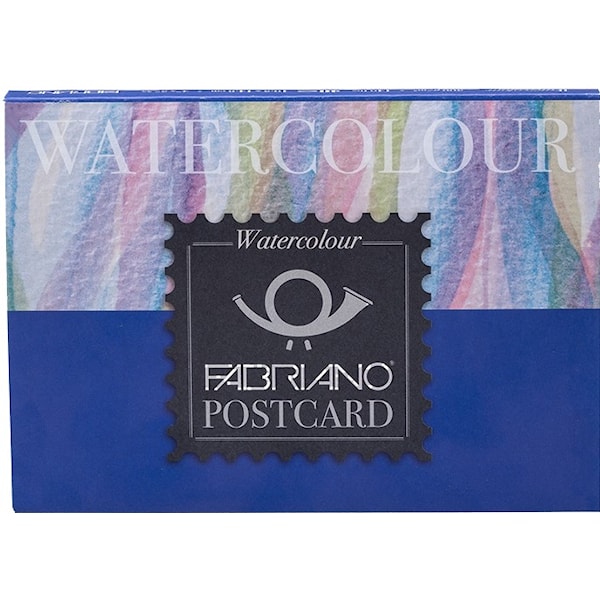 Fabriano Akvarellblokk 300g Postkort 10,5 x 14,8 cm