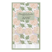 Familjekalender Vägg 2026 Graphic Romance Paperstyle