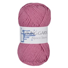 Alpaca Storm Garn Alpackamix 50 g Rosa 563 Viking Garn