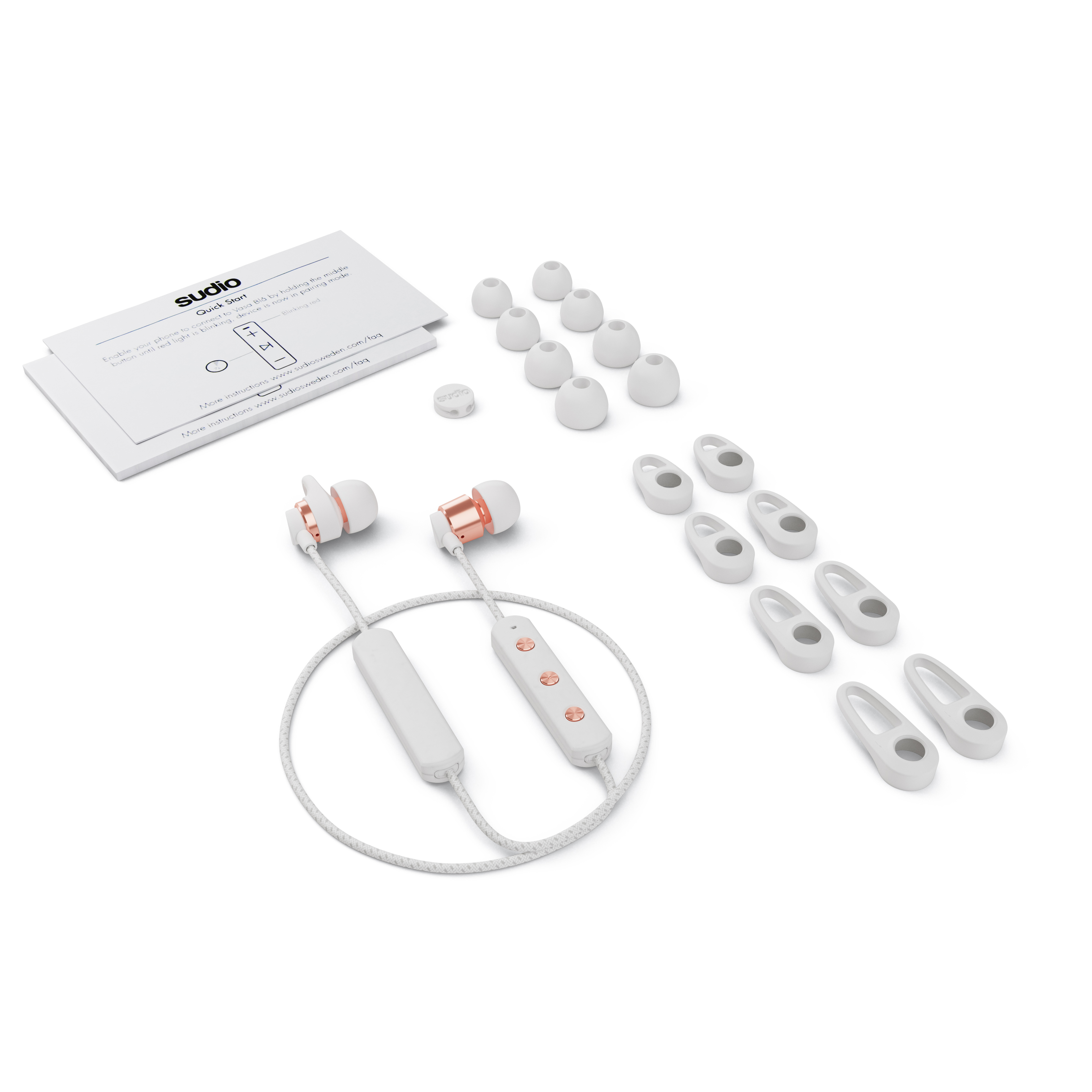 SUDIO Kuuloke TIO Langaton In Ear Valkoinen Mic online SUDIO Kuuloke TIO Langaton In Ear Valkoinen Mic online