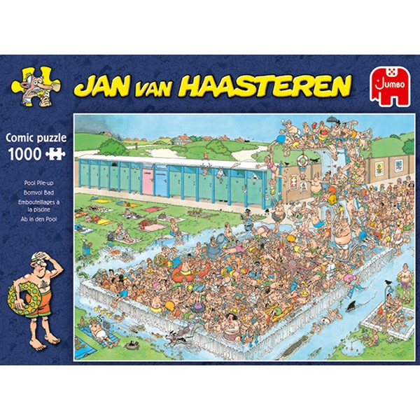 Jan Van Haasteren Pool Pile-Up Pussel 1000 bitar Jumbo