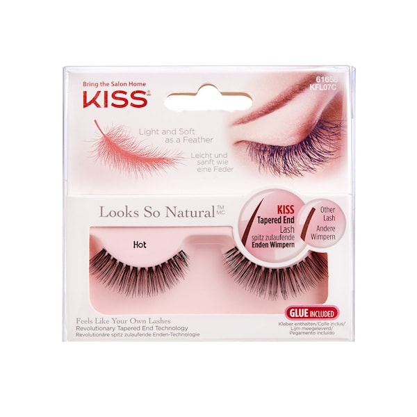 KISS Lösögonfransar Look So Natural Lash - Hot