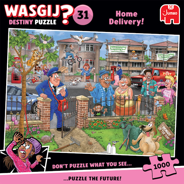 Wasgij Destiny 31 - Home Delivery! Pussel 1000 bitar