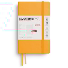 Weekly Planner & Notebook 2026 A6 Rising Sun Leuchtturm1917