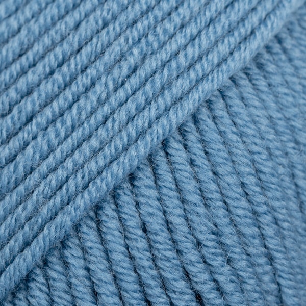 Merino Extra Fine Uni Colour Garn Merinoull 50 g Gråblå (23) Drops