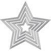 Kuvioterä, tähti, halk. 3,5-11,5 cm, 1 kpl