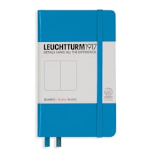 Anteckningsbok Leuchtturm1917 A6 Hard azure 185 p. plain