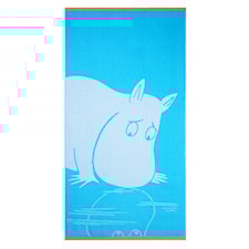 Mummi Bomull Håndkle Turkis 70x140