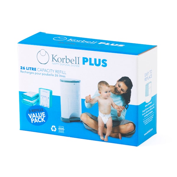 Refill 3-pack, Korbell Plus