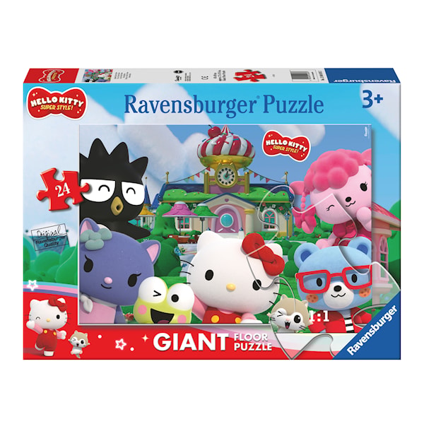Hello Kitty Giant floor Puzzle 24 bitar, Ravensburger