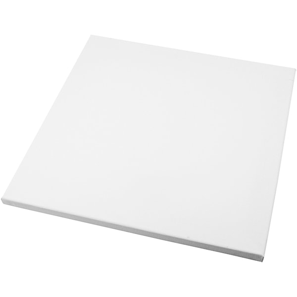 Malelerret, D: 1.6 cm, str. 40x40 cm, 360 g, hvit, 10 stk./ 1 pk.