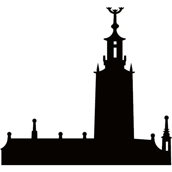 Bokstøtte Stockholms stadshus Novellix