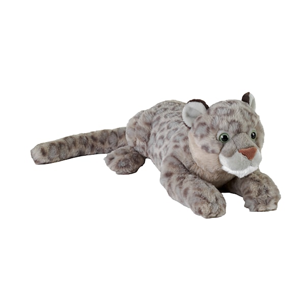 Earthkins Snøleopard Kosedyr Wild Republic