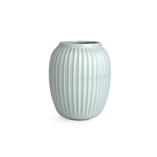 Vase, Hammershöi, H 20 cm, Mint, Kähler