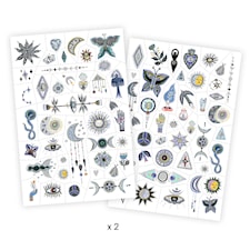 Tatueringar Wicca 50 st Djeco