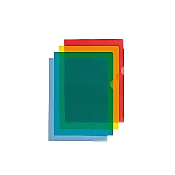 Aktmappe ESSELTE A4 0,11 gul (100)
