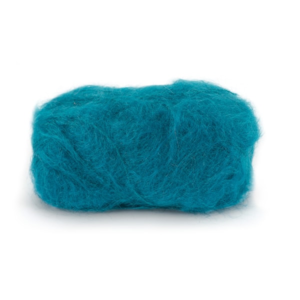 Dale Garn Line Langmo Påfugl Mohair Mix 50 g Petrol 7906