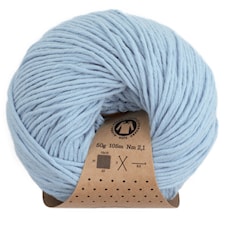 Adlibris Organic Cotton, 50 g, Light Blue A402