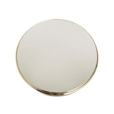 Form Living Väggspegel Vacker Metall Dia 50cm Guld