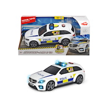Dickie-poliisiauto Mercedes-AMG E43 äänellä ja valolla