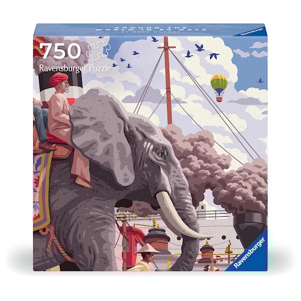 Art&Soul - Around the world in 80 days Puslespill 750 brikker, Ravensburger