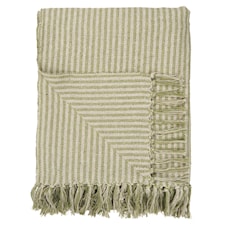 Ib Laursen Filt 100% Bomull 130 x 160cm Beige/Rosa