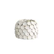 Vase, Dot, H 10 cm, Hvit, House Doctor